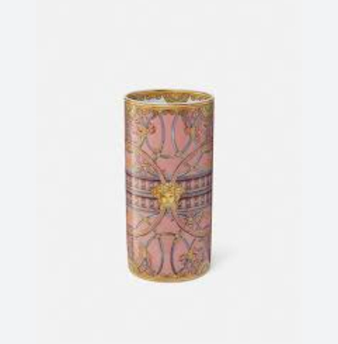  Versace Scala Del Palazzo Rosa Vase - Versace Vase | Aleppo Gift UAE